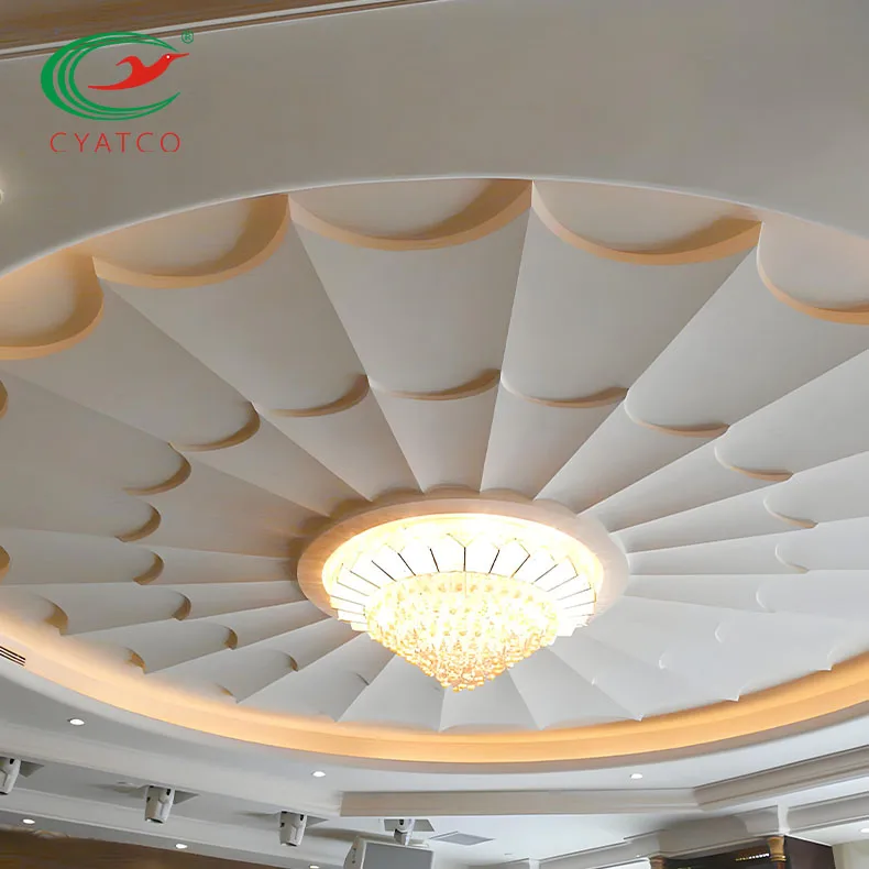 Colorful Gfrg Panels Gypsum Ceiling Tiles/Grg Gypsum Ceiling Board Nice Cheap Ceiling