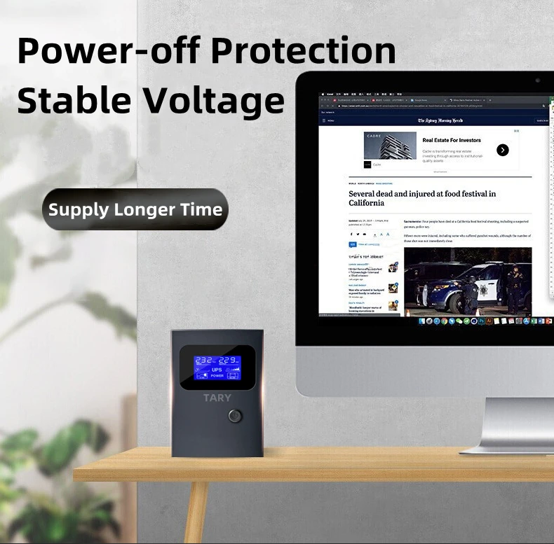 Manufacturers wholesale UPS uninterruptible power supply computer machine room online power-off battery life PLC power supply