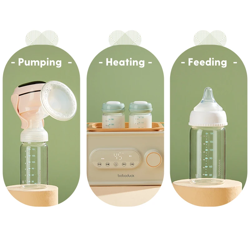 Wholesale high quality transparent water juice coffee baby milk storage bottles milk bottle glass bottle