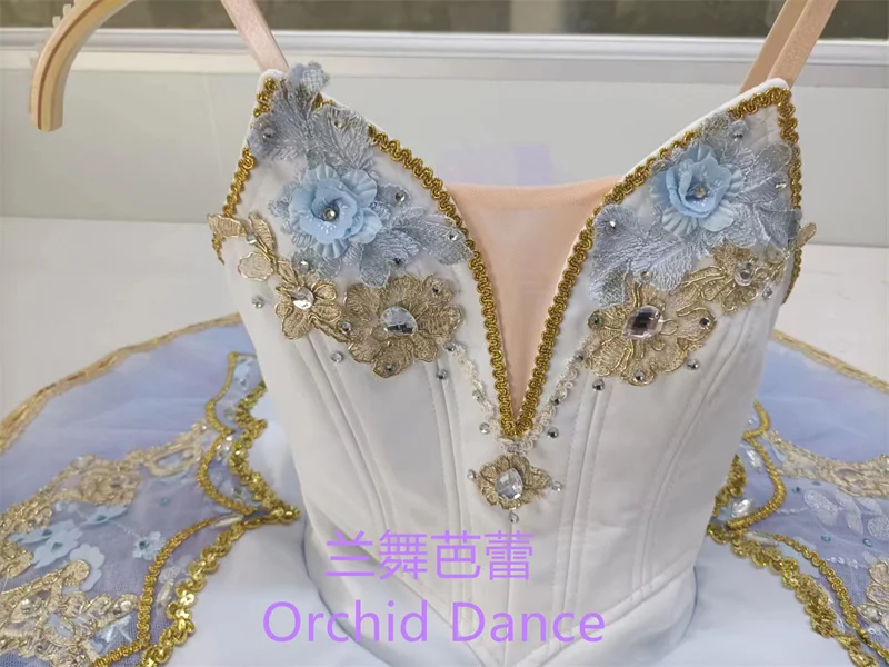 Fine Workmanship 12 Layers Competition Performance Wear Professional Adult Girls Women Light Lilac Ballet Tutu Dress