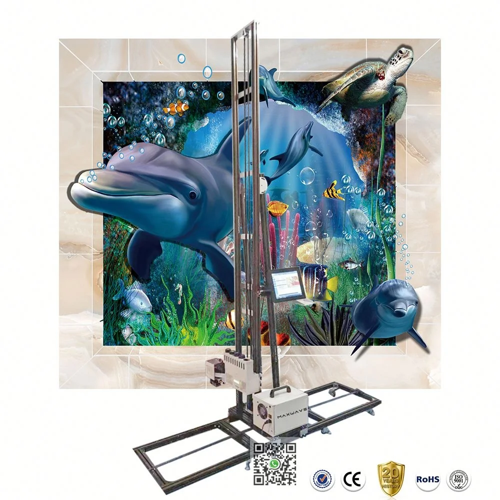 Wide Format Wall Paper Mural Printing Machine Vertical Uv Wall Printer Digital Mesh Belt Printer Vinyl Sticker Printing Machine