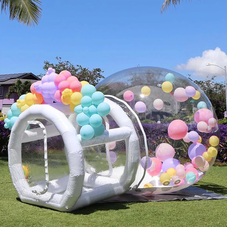 high quality bubble house inflatable PVC Bubble House with Blower bubble tent inflatable