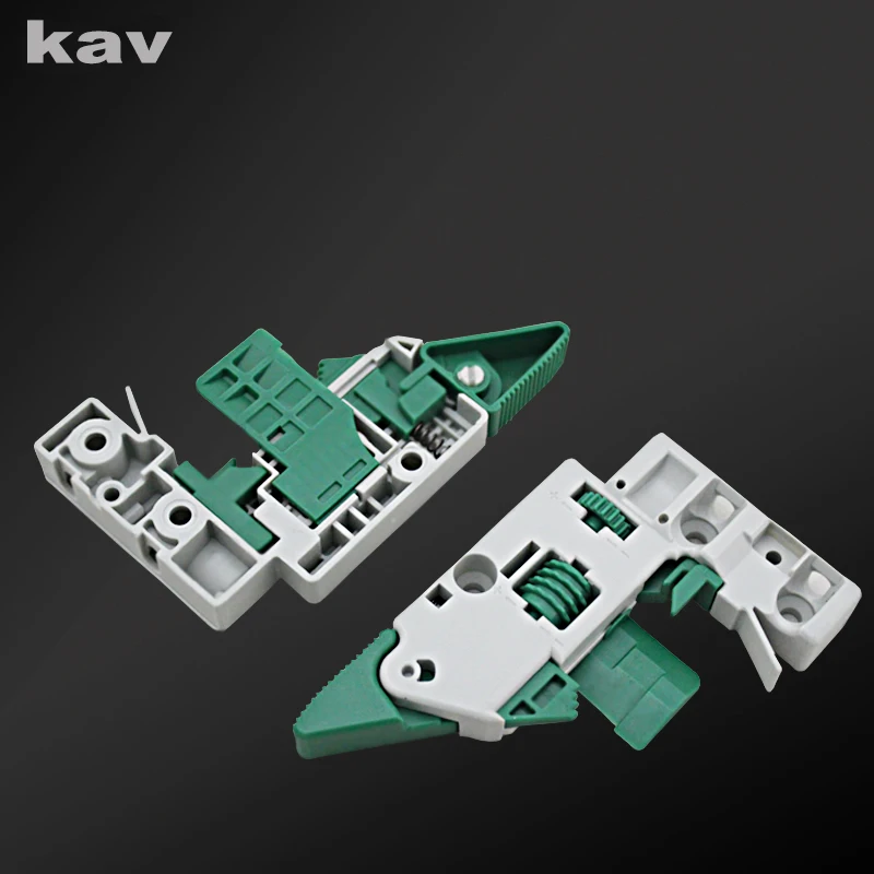 Полноразмерные выдвижные слайды kav с мягкой застежкой и 3D