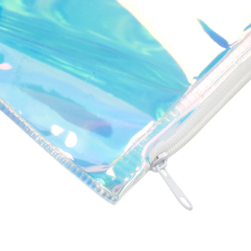 Manufacturer Custom Laser TPU gift packaging bag EVA zipper bag PVC handbag plastic packaging bag