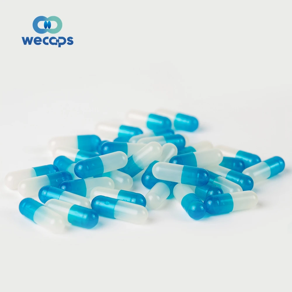 Wecaps оптовая продажа Hpmc веганские капсулы Вегетарианская пустая капсула производитель высокое качество TiO2 Бесплатная