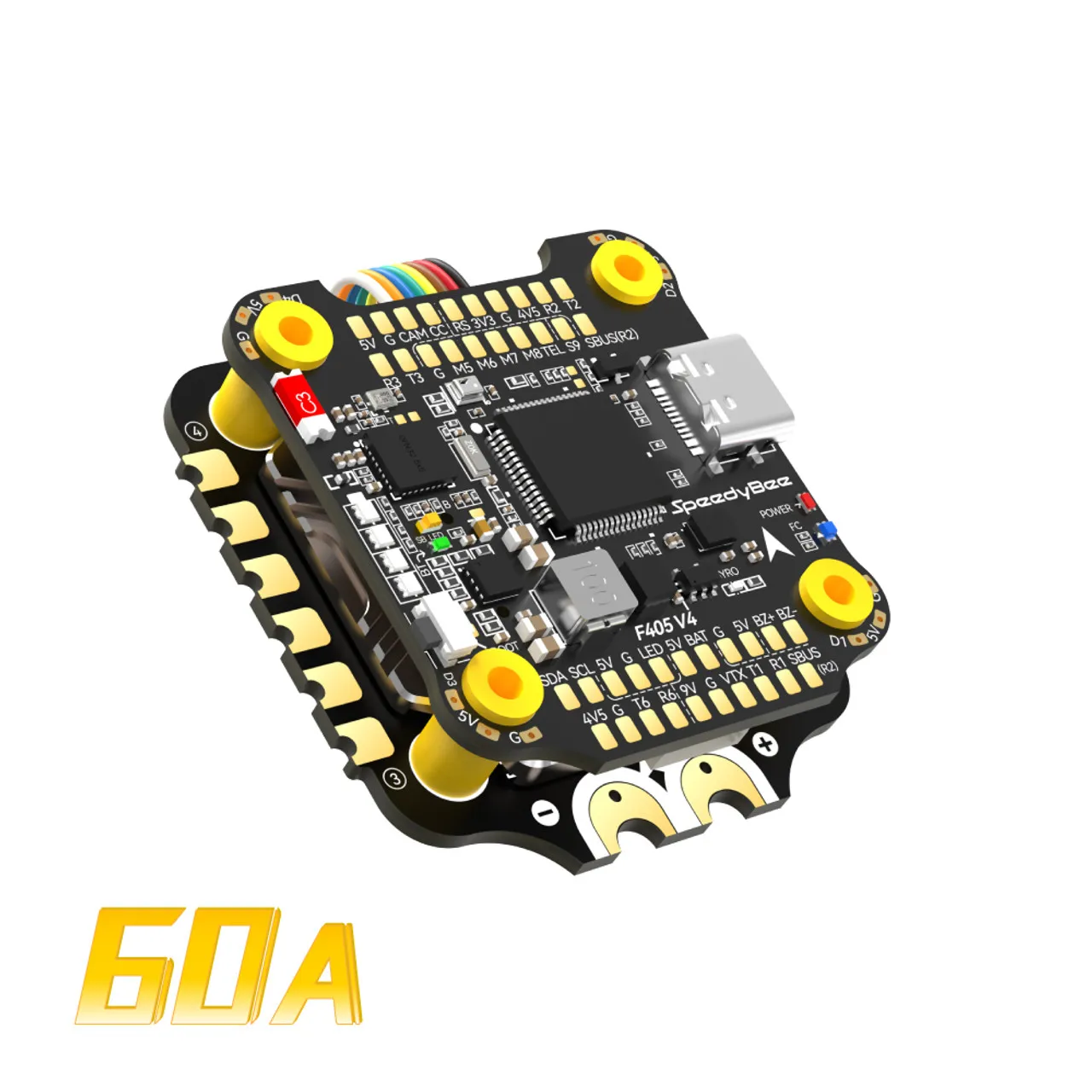 SpeedyBee F405 V4 BLS 60A 30x30 FC & ESC стек летающей башни BT Контроллер полета BLHeli S J-H-40 4IN1 для FPV Дрон 3S-6S