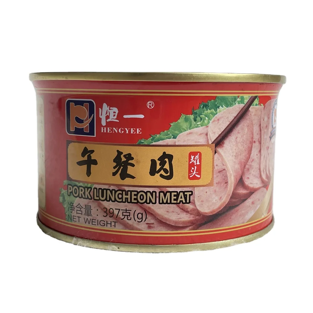 Factory wholesale Pork Beef Fish Chicken luncheon meat corned Beef canned meat products