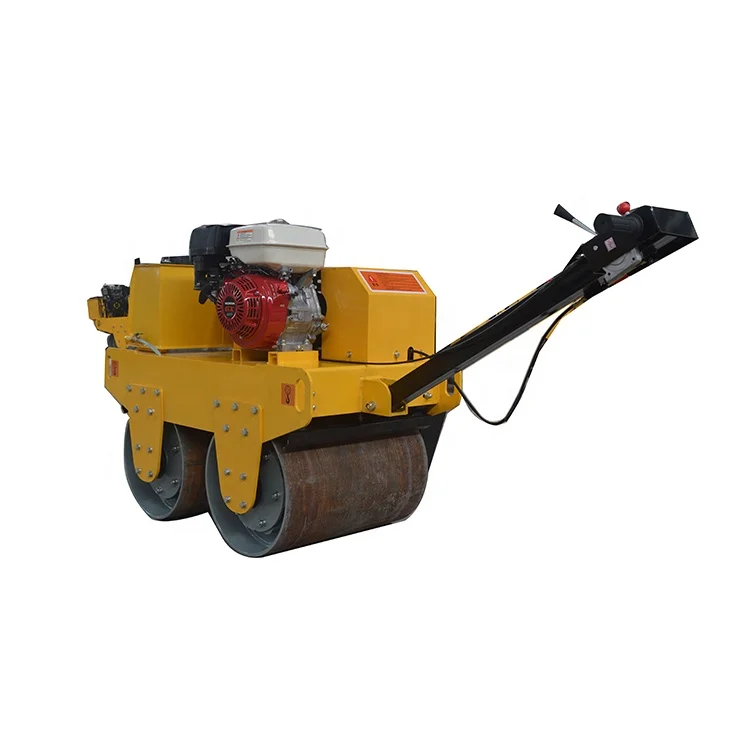 Construction Machinery New Walk Behind Vibration Road Roller Compactor 0.5 Ton Mini Road Roller Compactor