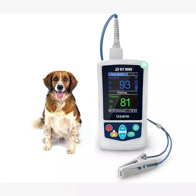 ODMS Professional Oximetry Date Handheld Oxygen Meter Finger Pulse Oximeters With Probes