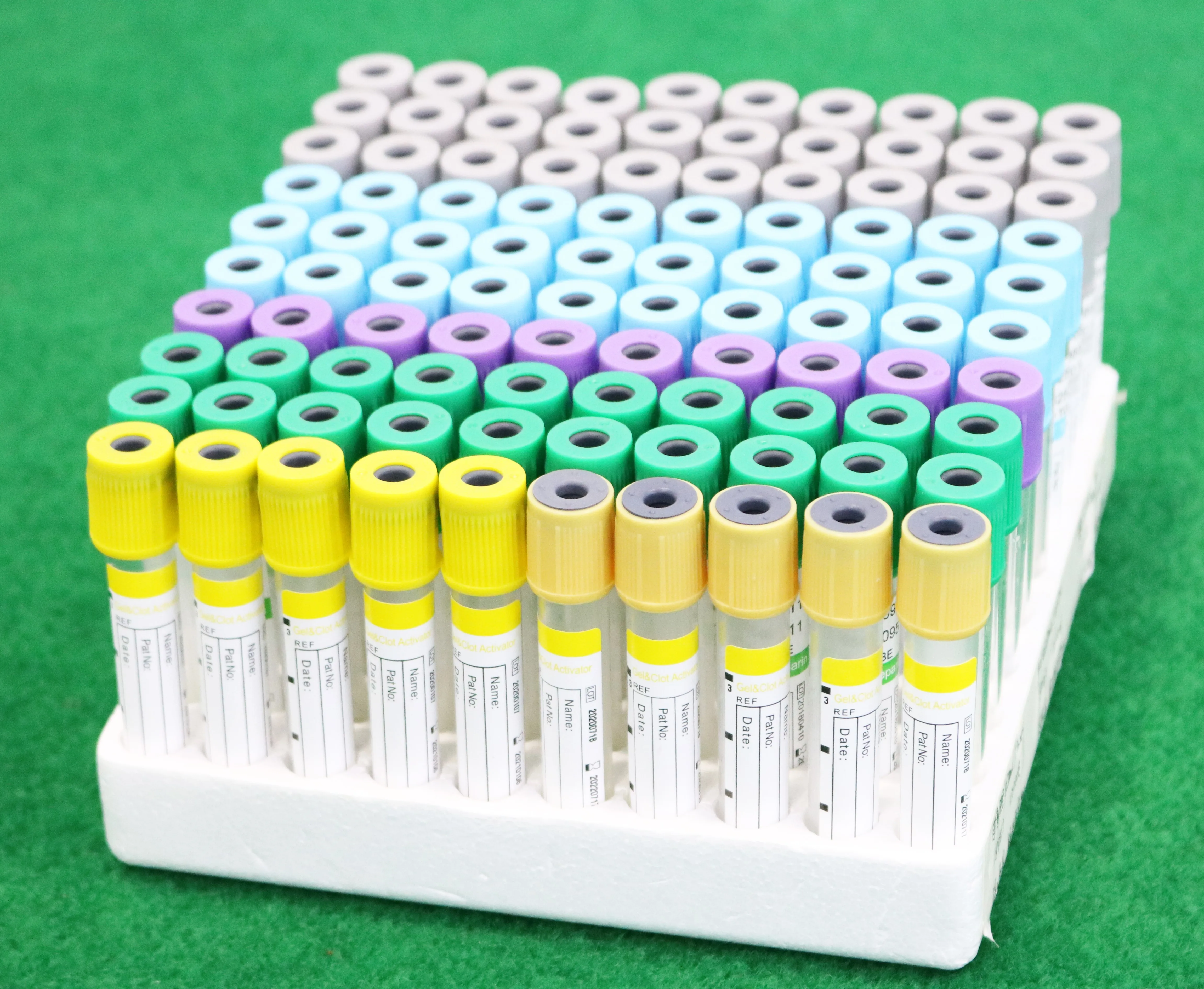 Clinical lab use vacuum blood collection tube