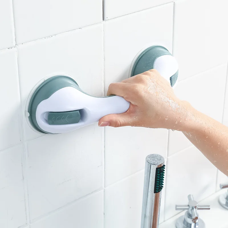 Shower Safety Door Handle Toilet Bathroom Suction  Grab Bar Anti Slip For Elderly Safety  Bathtub Grab Bars