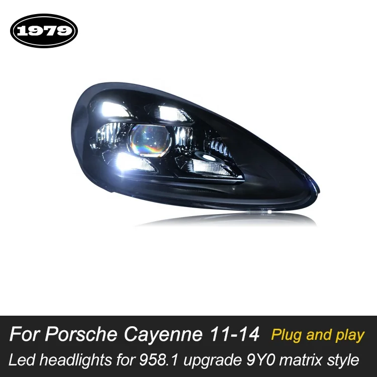 [1979]Factory Direct 2011-2014 Headlights upgrade 2021 for Porsche cayenne 958.1 led Headlight