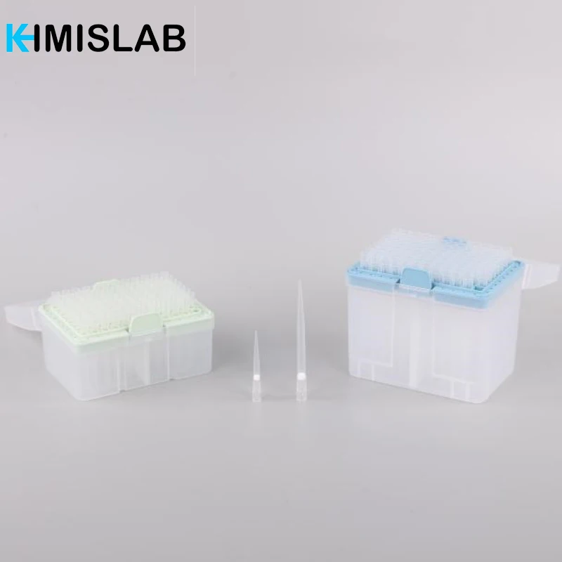 racked clear DNA RNA free 300ul 1250ul filter robotic integra pipette tip with box