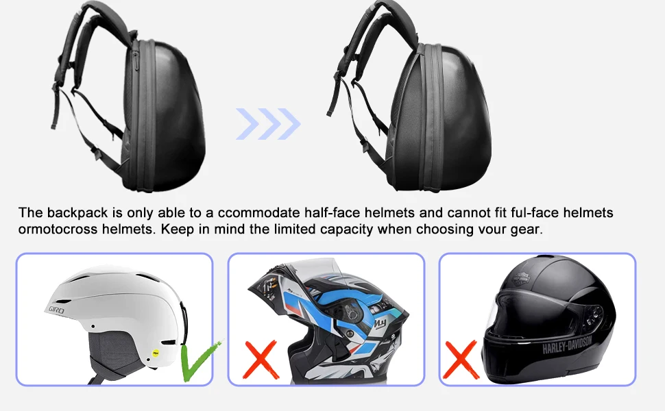 CRELANDER LED Riding Backpack DIY Dynamic Screen Led Bag Half Helmet Men Waterproof Backpack Led Knight Backpack