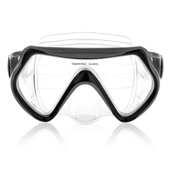 Маски для подводного плавания для взрослых, принадлежности для фридайвинга, очки для подводной охоты, комплект оборудования для ныряния с храпом