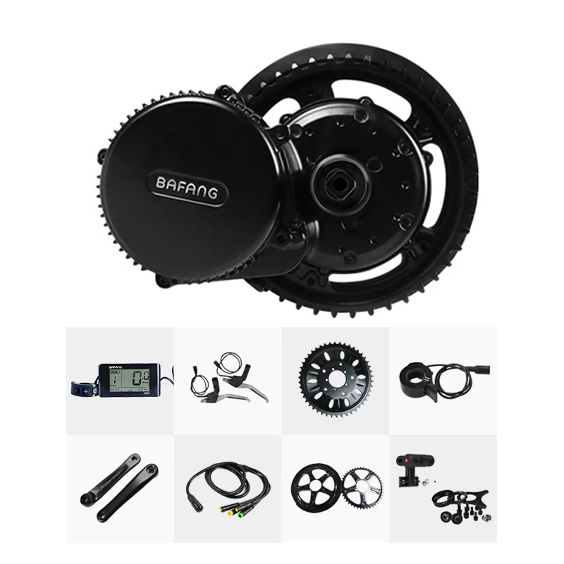 Overseas warehouse Bafang G340 Mid Motor 48v 50w 500w 750w mid motor 26 inch Fat tire Other Conversion Kit for Bicycle
