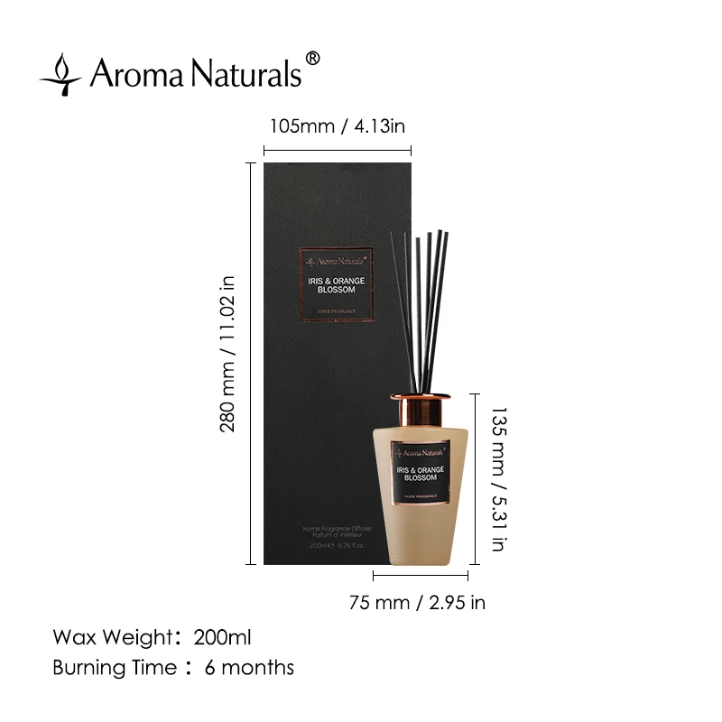 Aroma Naturals Home Fragrance Reed Diffuser Colour Reed Diffuser Bottle Mas Reed Diffuser Fragrance For Home
