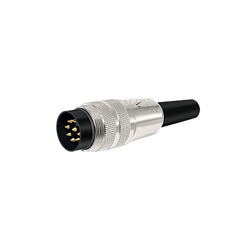 Screw metal circular connector M16 680 3.4.5.6.7.8.12 pins