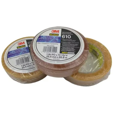 3M 610 Light Duty Packaging Tape 610 Heat Resistant For Testing