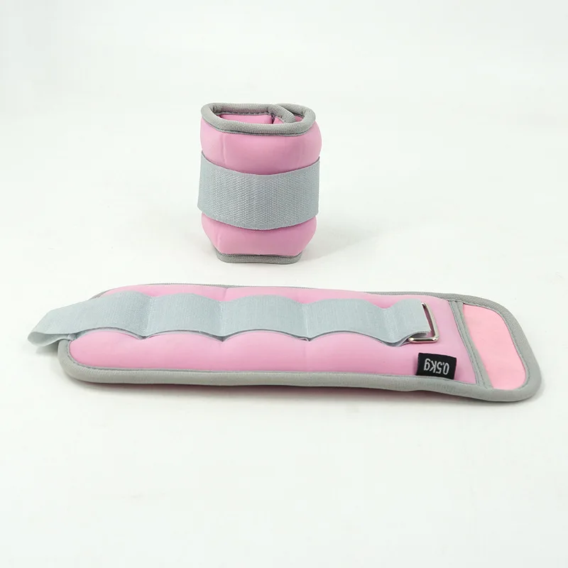 Sports Adjustable Ankle Wrist Weight Gym Fitness Accessories Women Men Unisex Leg Arm Sand Bag Office Workout Exercise 2024 Gray