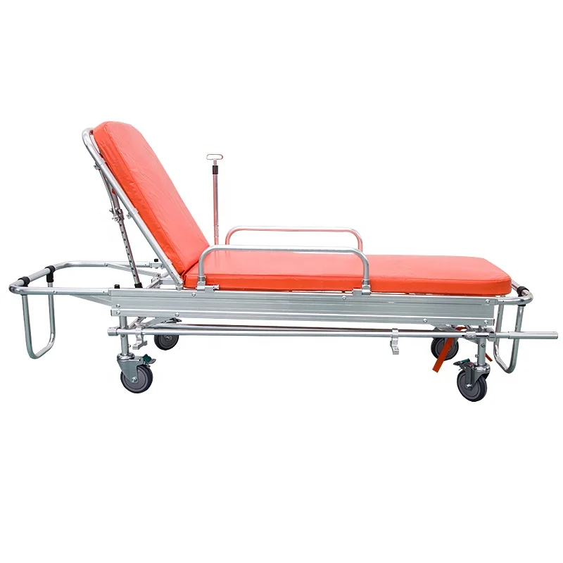 Manufacturer Supply Light-weight Durable Stretcher Bed  For Ambulance First-aid