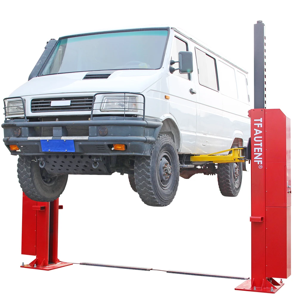 TFAUTENF CL-2160 electrical hydraulic two post truck lift with 6 tons lifting capacity for auto maintenance workshop