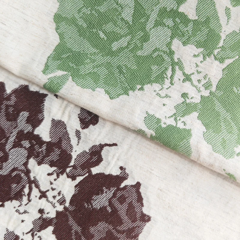 High Quality Plain Cotton and Linen Curtain Fabric for Home Decor Drapery and Textile Material Rolls for Curtains and Sewing