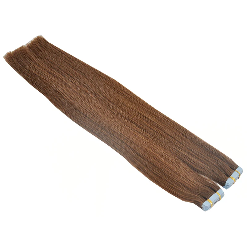 
30 inch Remy Invisible Tape Hair Extensions Adhesive 