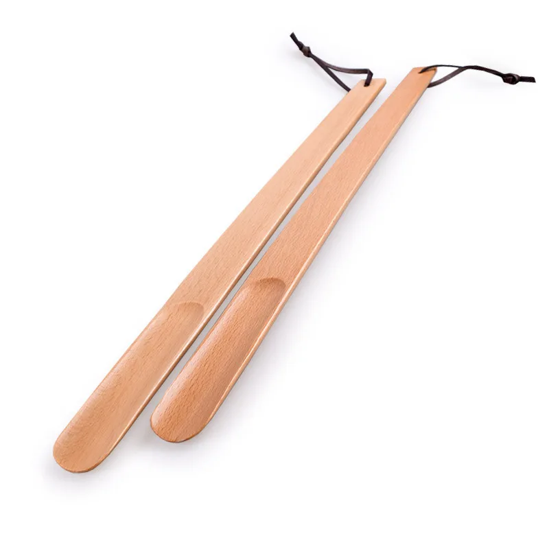 TOP  SALE Eco-friendly Household Wood and bamboo Shoe Horn for all people