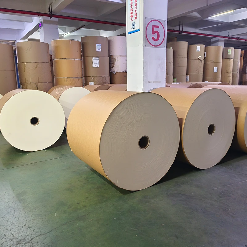 China Manufacture Professional Pe Coated Paper Cup Raw Material paper cup raw materials pe coated paper cup  roll
