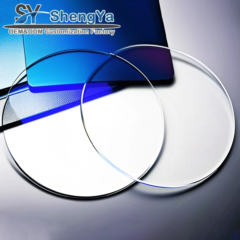 Optical Lens Factory 1.56 1.67  1.74 index cr39 hc hmc shmc  AR Green UV420 Blue Cut Blue Block lenses