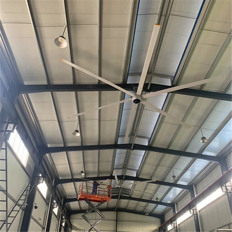 24ft 7 3 m большой HVLS Вентилятор промышленный потолочный вентилятор энергосберегающий с двигателем