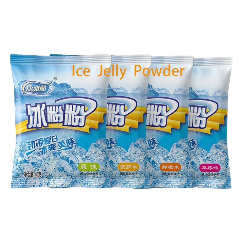 HALAL zero sugar glucomanna Chinese traditional food konjac Ice Jelly Powder for Chinese supermarket