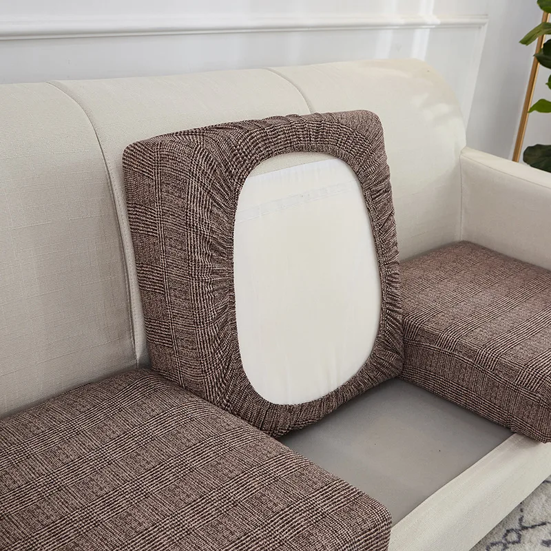 Всесезонный универсальный чехол для дивана, комбинированный эластичный чехол для одноместного и двухместного дивана, стирающийся чехол для дивана