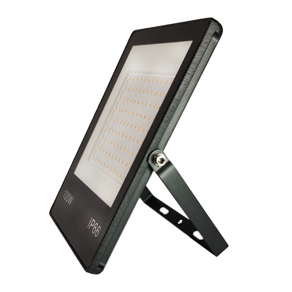 Новый IP66 100 Вт светодиодный прожектор ультратонкое наружное освещение