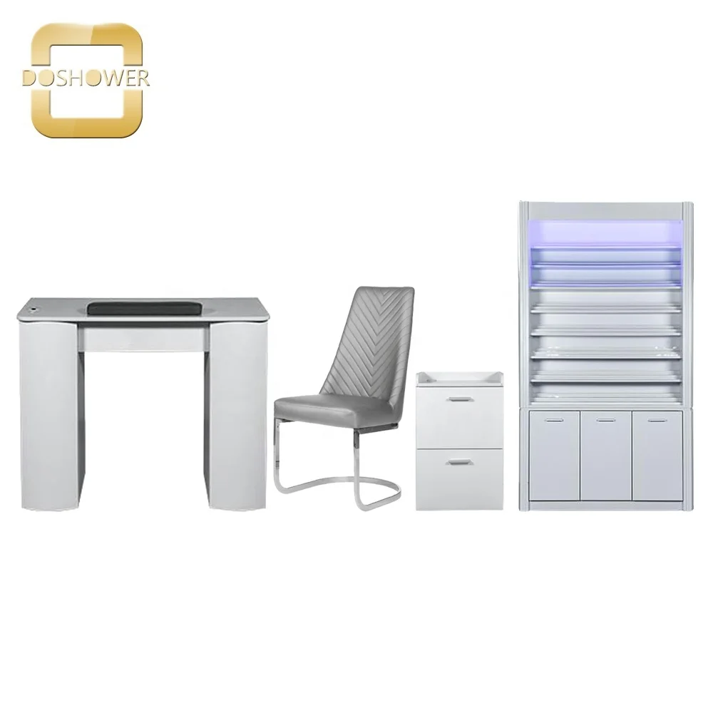 spa nail body foot chair with pedicure equipment nail salon of table chair cabinet set