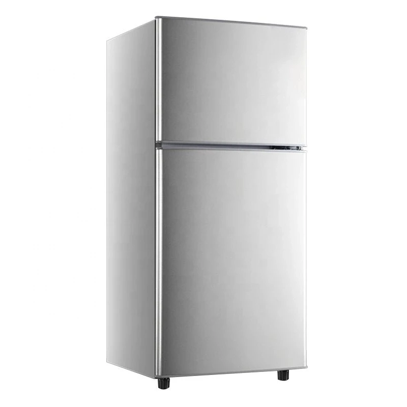 retro style home hotel 58L 2 Cu.ft BCD-58L Mini double Door Compact Refrigerator With fresh and freezer