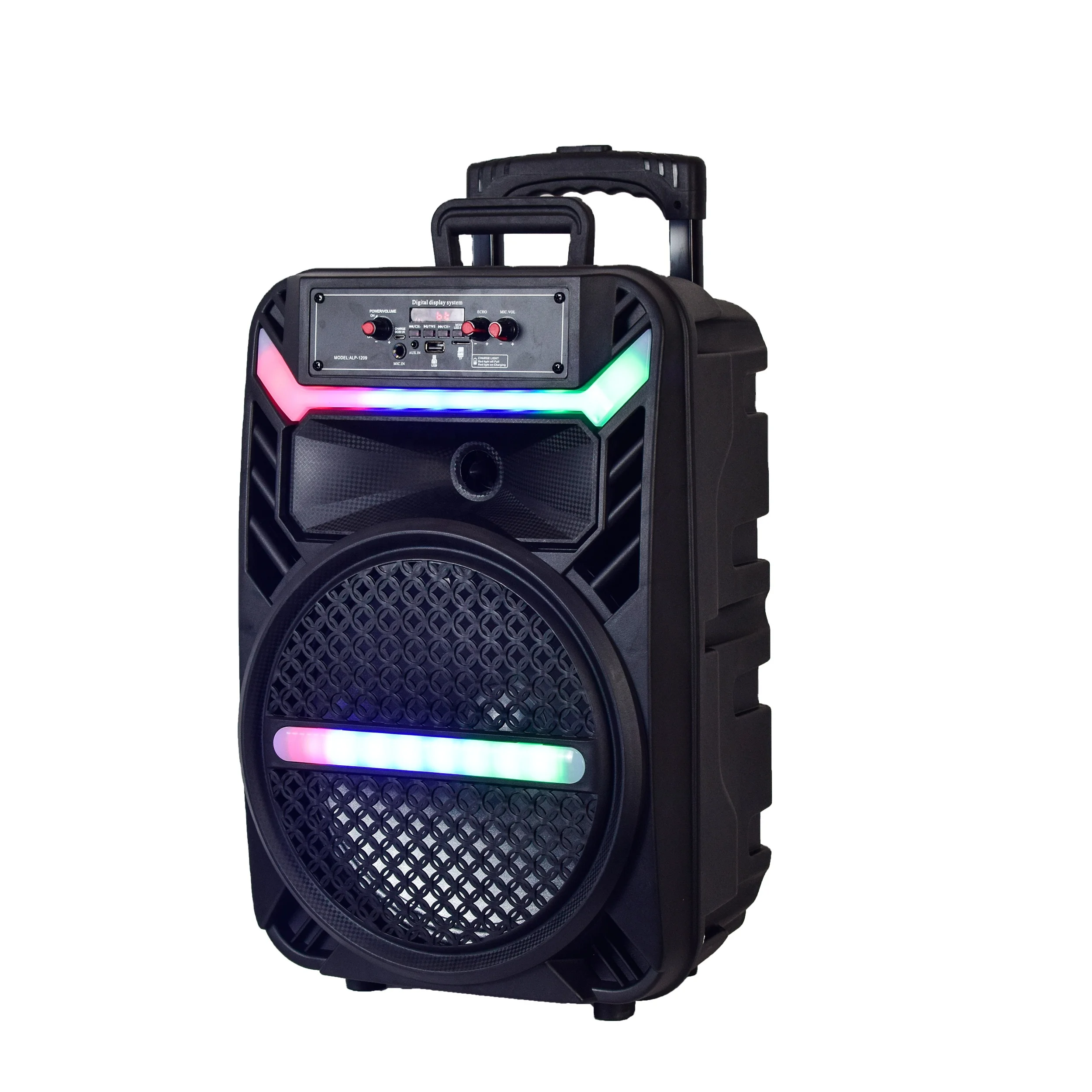 In Stock 12 Inch portable Speakers with Multifunction for Karaoke