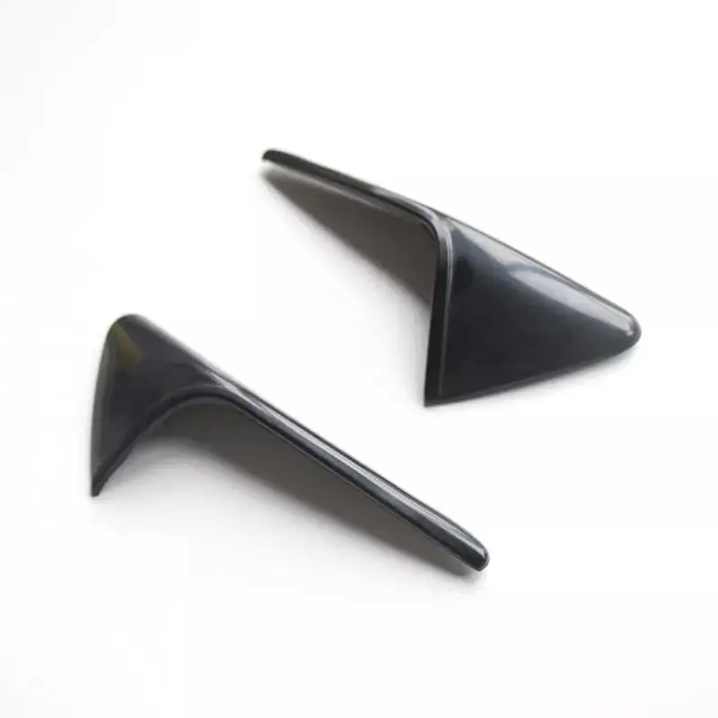 Side Turn Signal Lamp Camera Cover Glossy Carbon Fiber Pattern Protection Cover Fit for 2019-2022 Tesla Model 3 Y