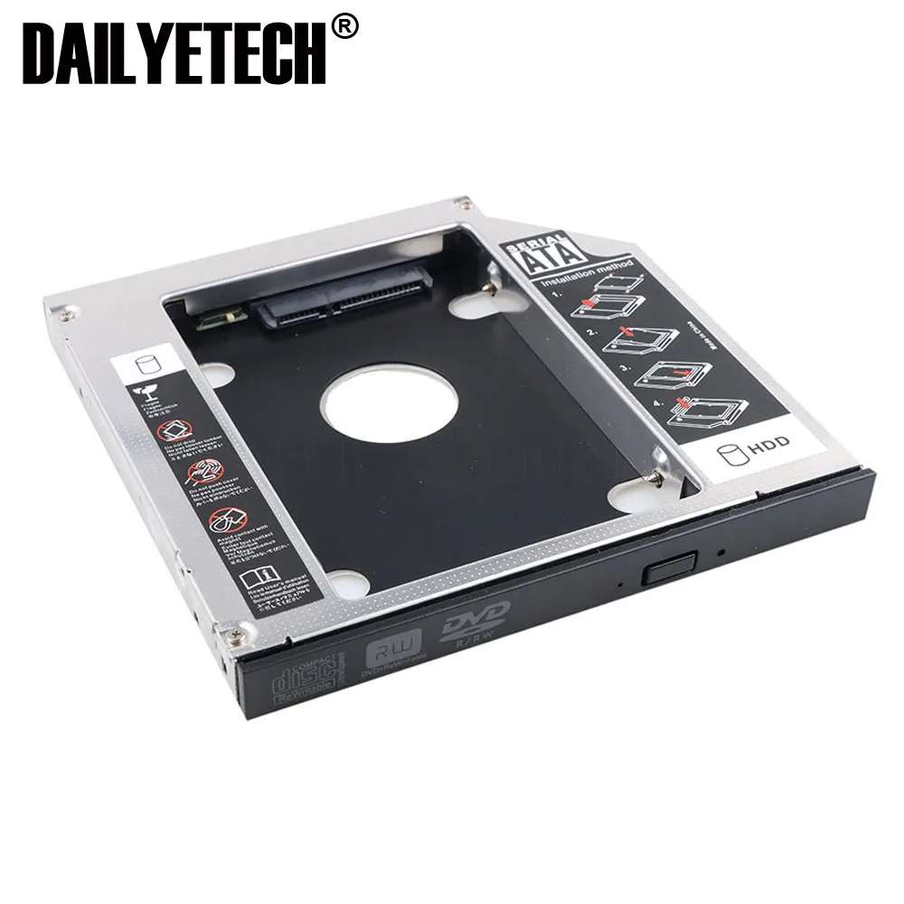 Переходник SATA 3 0-Sata для установки второго жесткого диска корпус твердотельного накопителя 12 7 мм Optibay Lenovo Thinkpad R400 R500 T420 T430