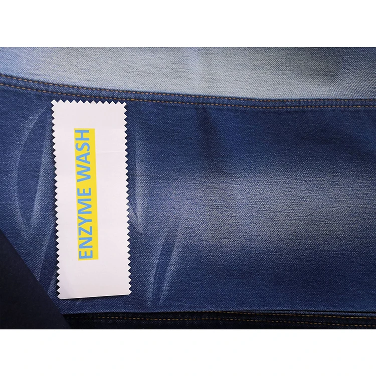 
72%Cotton 26%Poly 2%Spandex Selvedge Knitted Knitted Denim Fabric 
