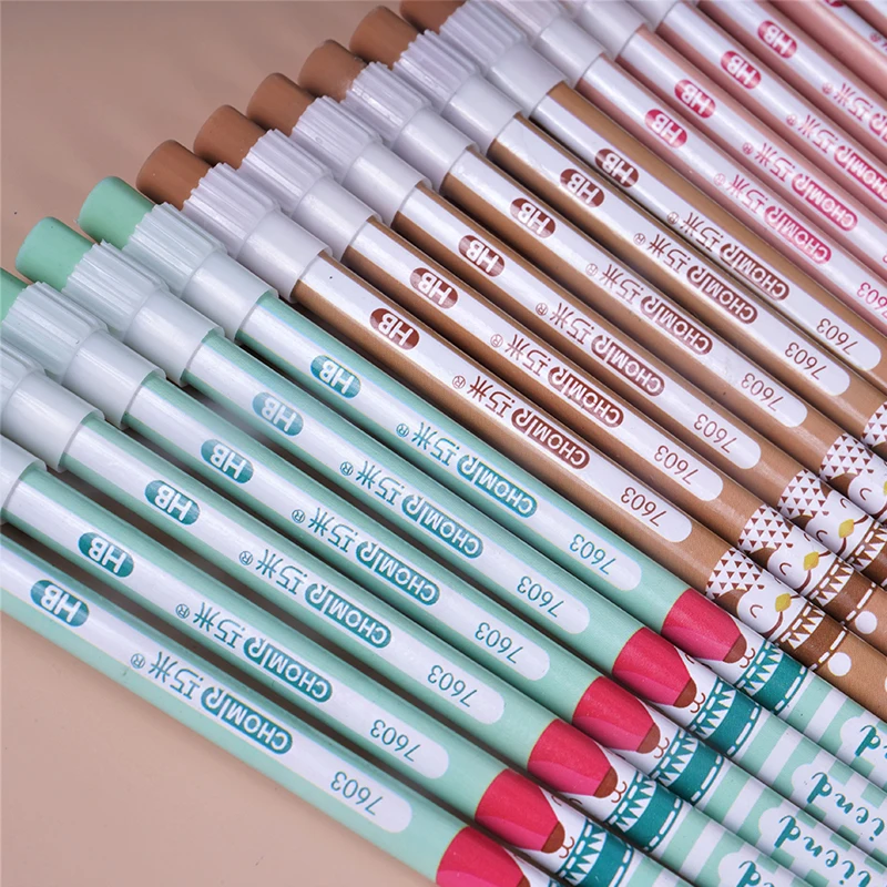 Special eraser tipped HB Wood Pencil