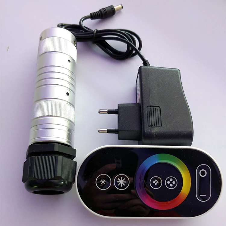 Small Size 6W RGB Mixing Color Max 250 Pcs 0.75MM LED Fiber Optic Light for Car Roof Decoration