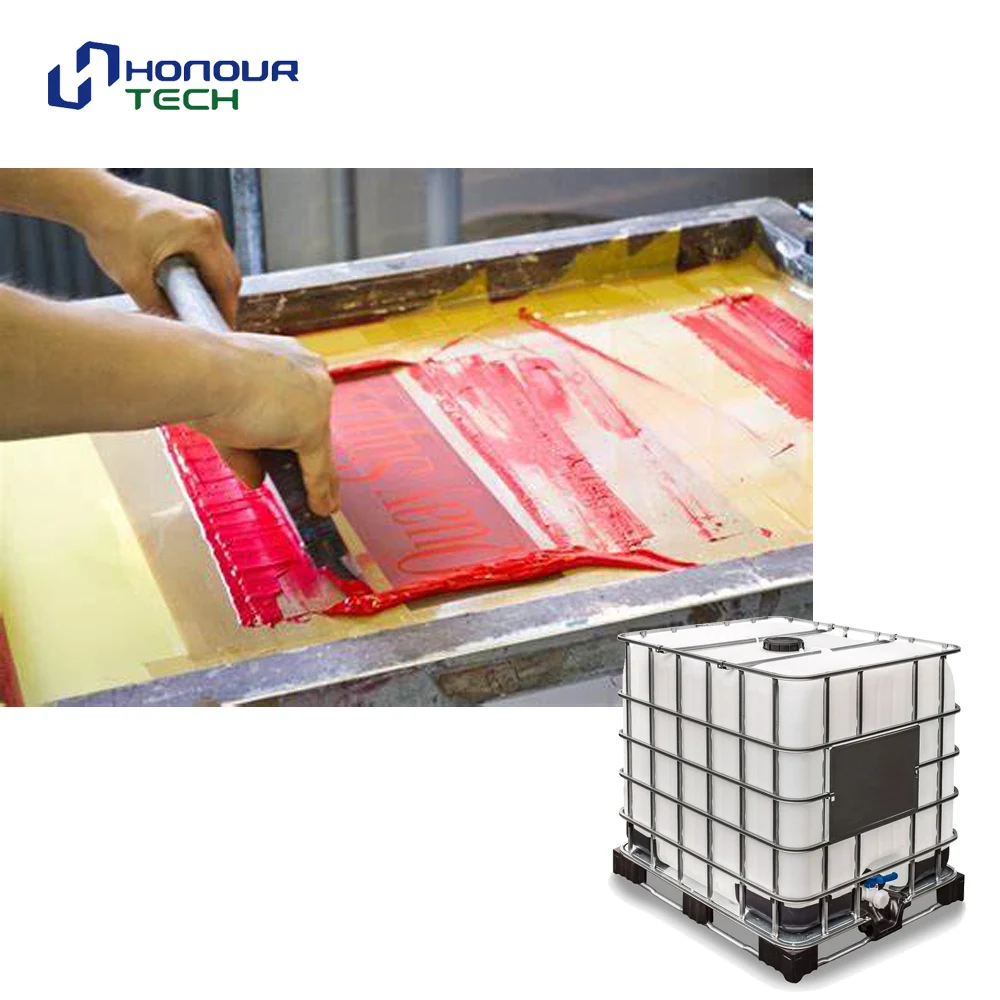 Water based acrylic screen printing ink HN-SL530