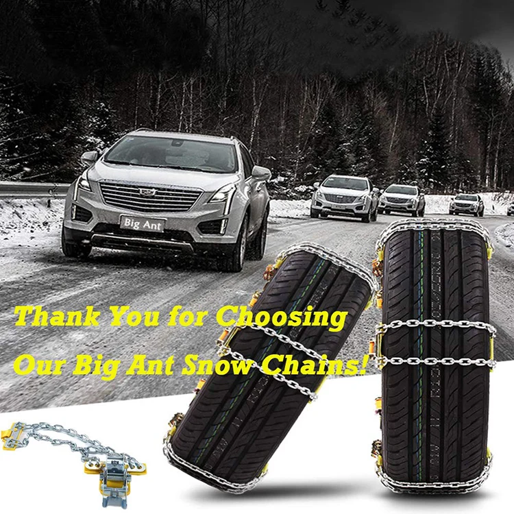 Factory Supply Wholesale Best Universal Snow Mud Tire Anti-skid Chains