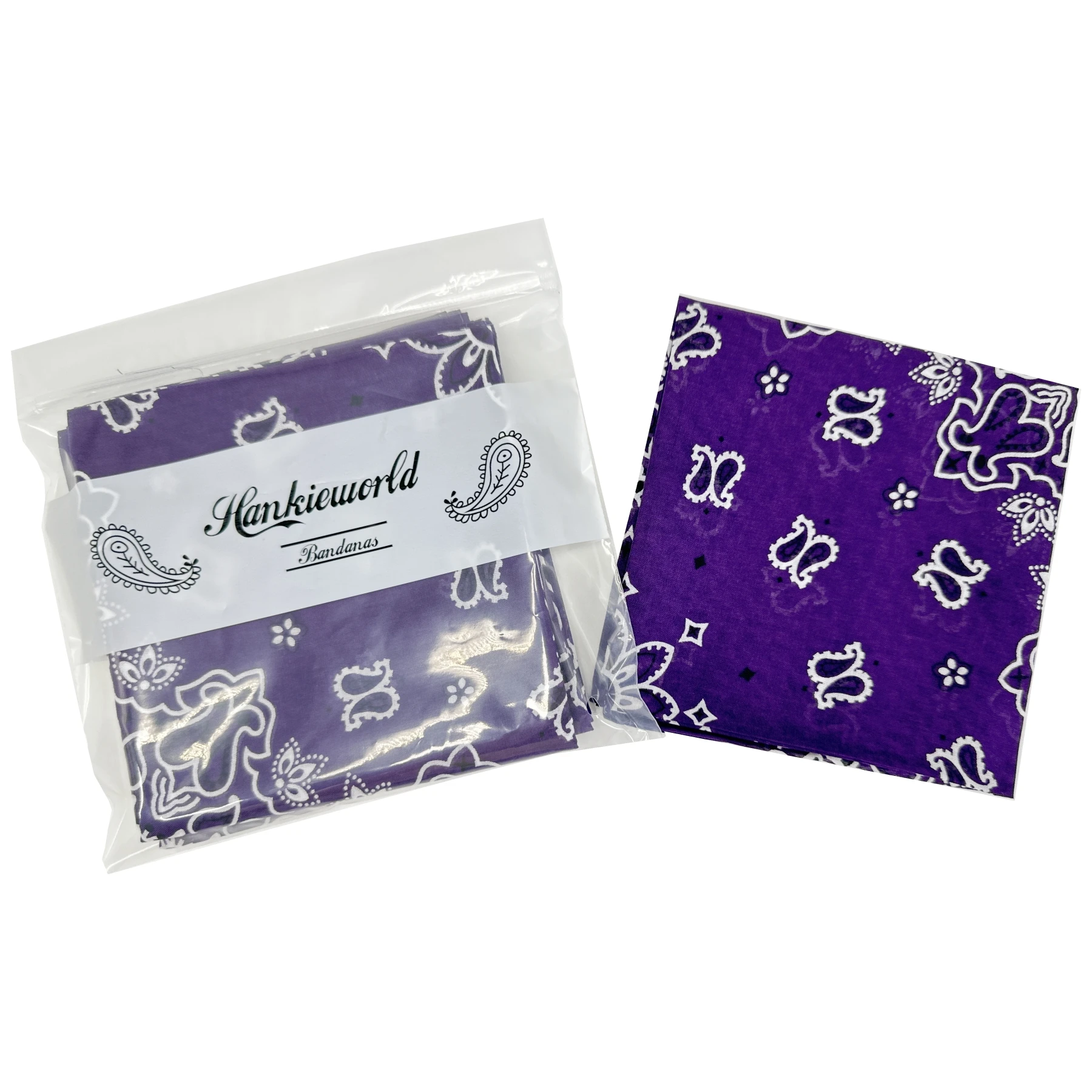 wholesale custom printing multi-functional square cotton bandana custom bandana with logo