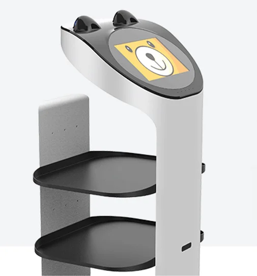 High quality automatic robot waiter delivery robot automatic driving hotel restaurant coffee shop intelligent service robot