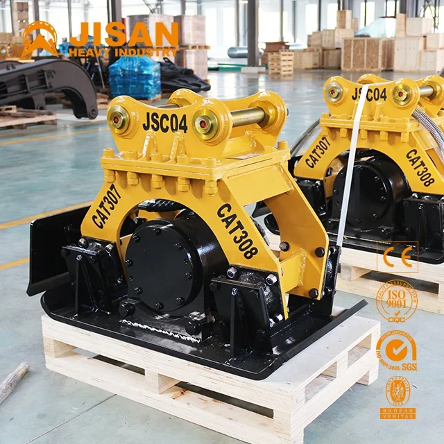 XIAGONG XG833 Excavator Hydraulic Ground Compactors, Road Construction Compactor, vibrating plate Compactor