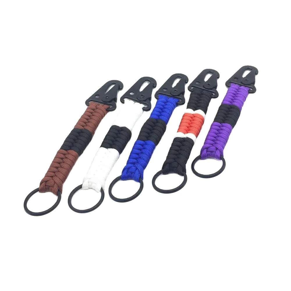 fire starter parachute cord keychain for Ultralight Backpacking & Adventure Camping