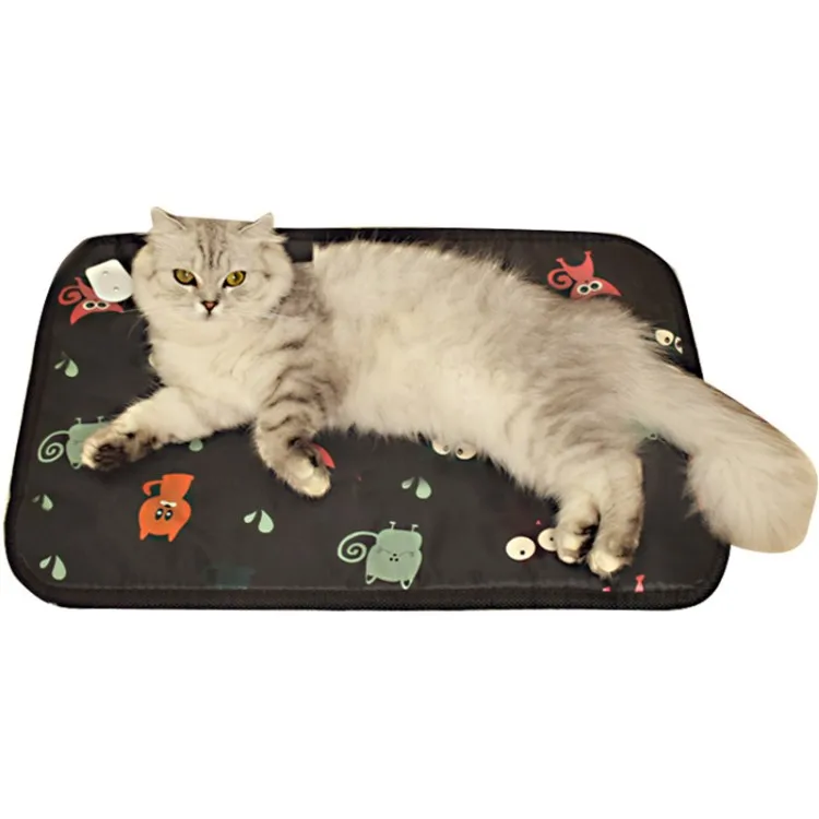 Winter Warm Dog Cat Electric Blanket Waterproof Safe Pet Bed Adjustable Heating Sleeping Cat Mat
